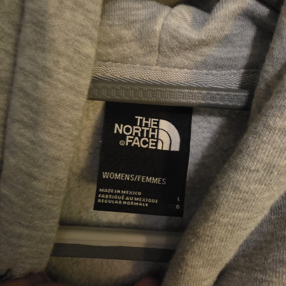 The North Face Light Gray Men's Hoodie - Picture 3 of 3